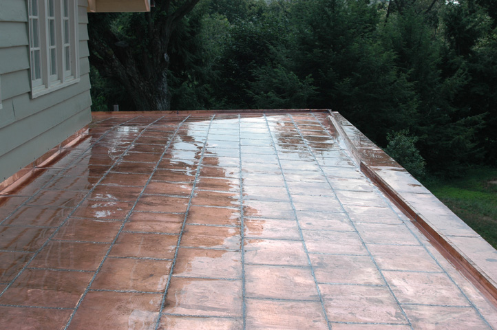 copper roof